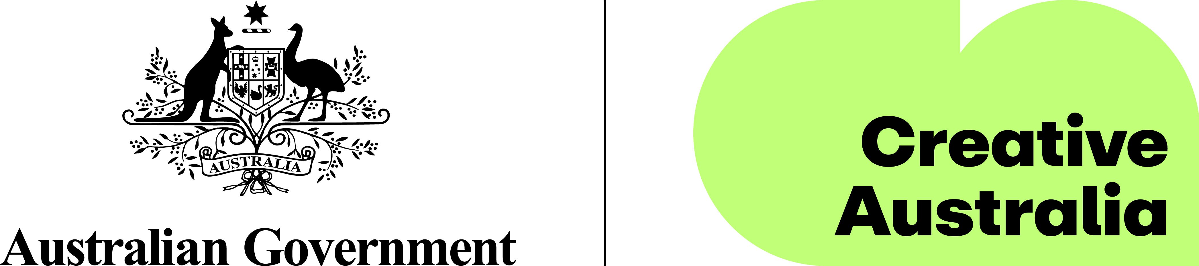 Creative Australia Rgb Bright Green Crest Landscape