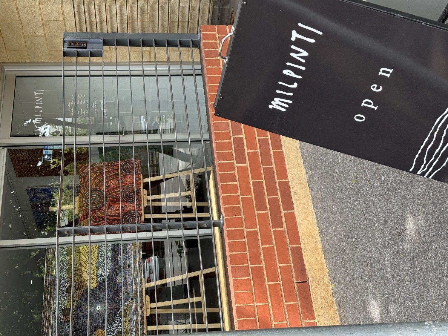 Milpinti Art Of Australia - Artwork:Sturt Street Shopfront Milpinti Art Of Australia - Sturt Street Shopfront