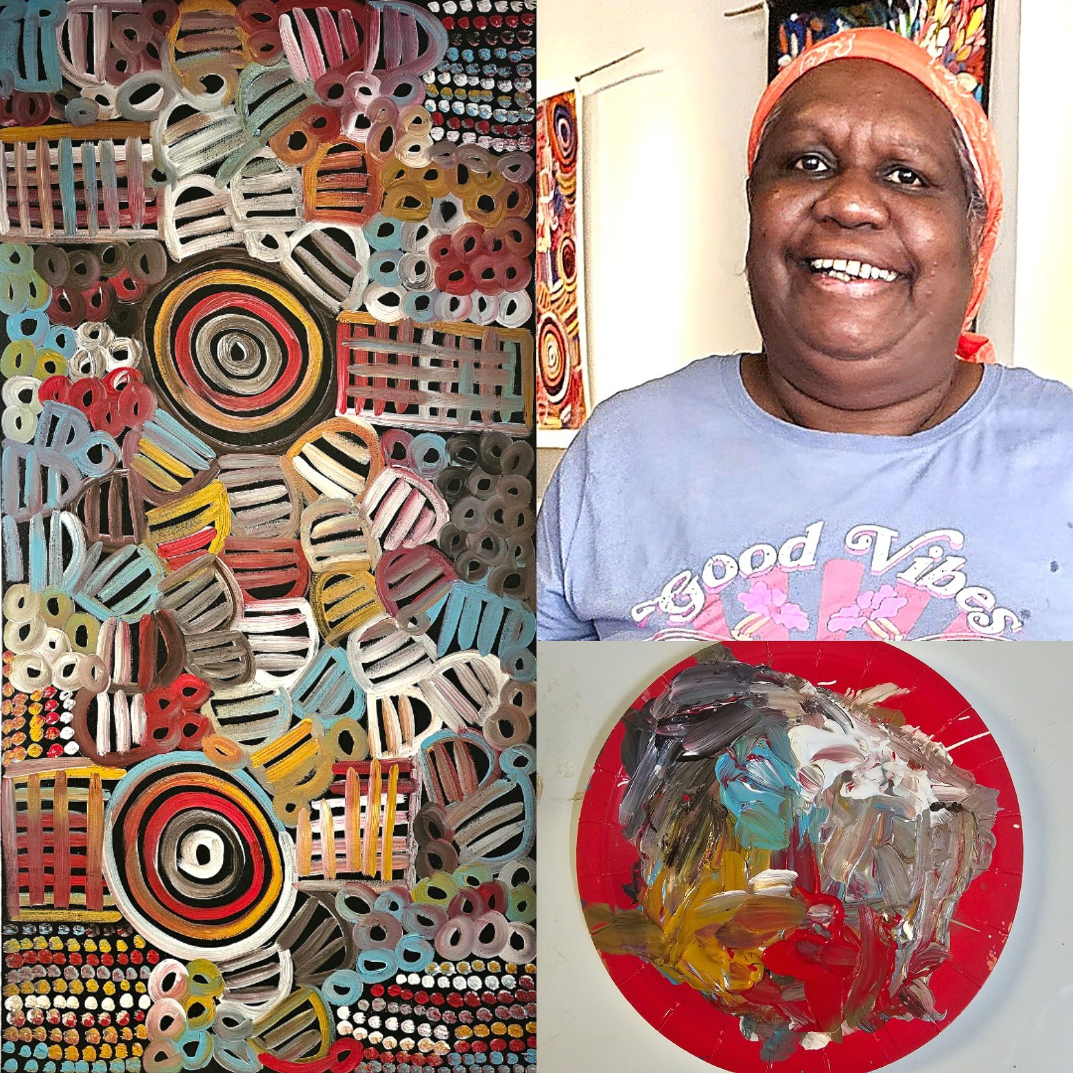 SISTER7 - Artwork:Dreamtime Atnangkerre Country SISTER7 - Dreamtime Atnangkerre Country