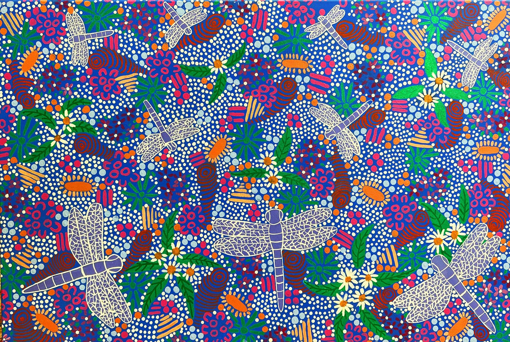 Dunghutti-Ngaku Aboriginal Art Gallery - Dragonflies