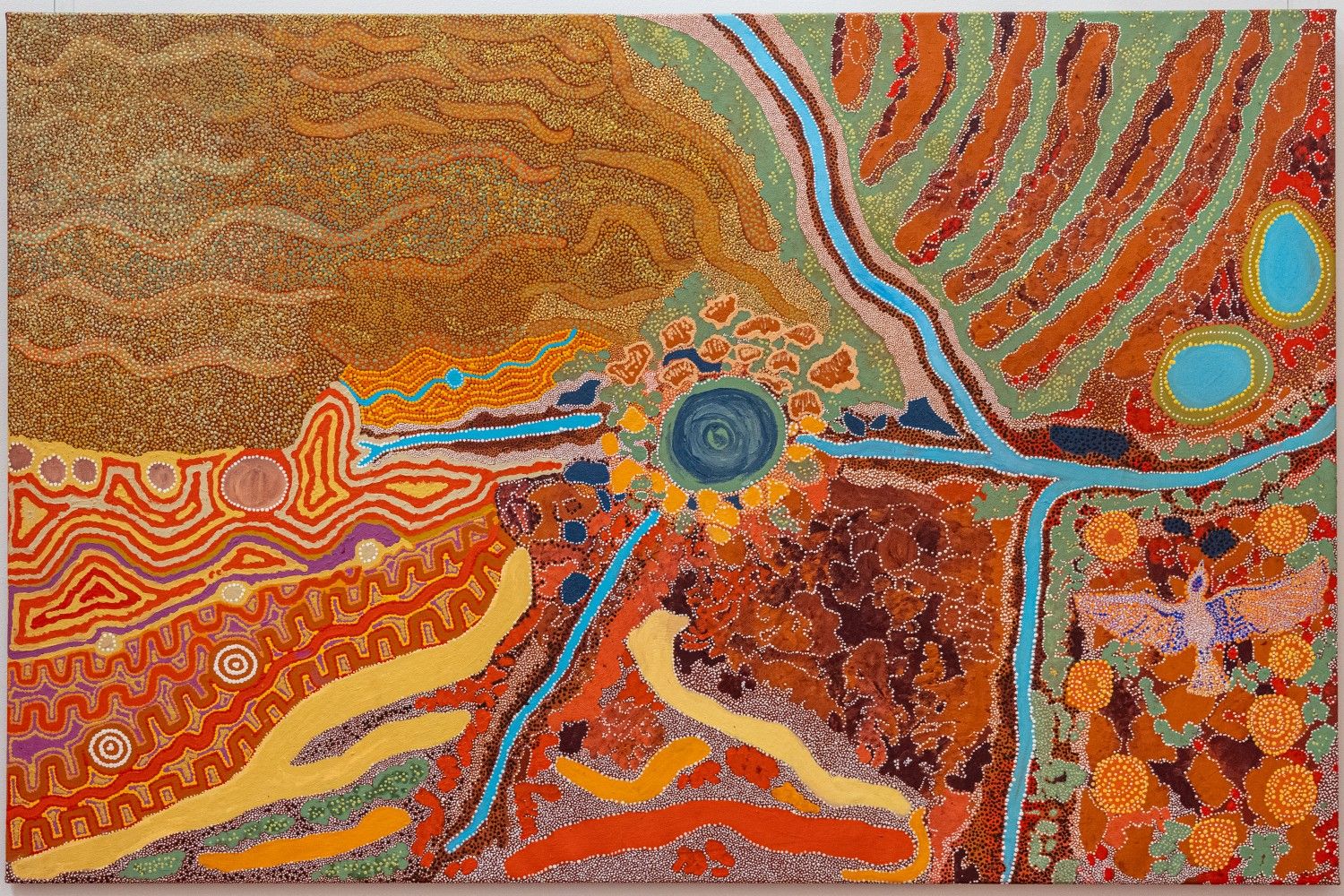 Warlayirti Artists - Artwork:Nyila Warlayirti Artists - Nyila