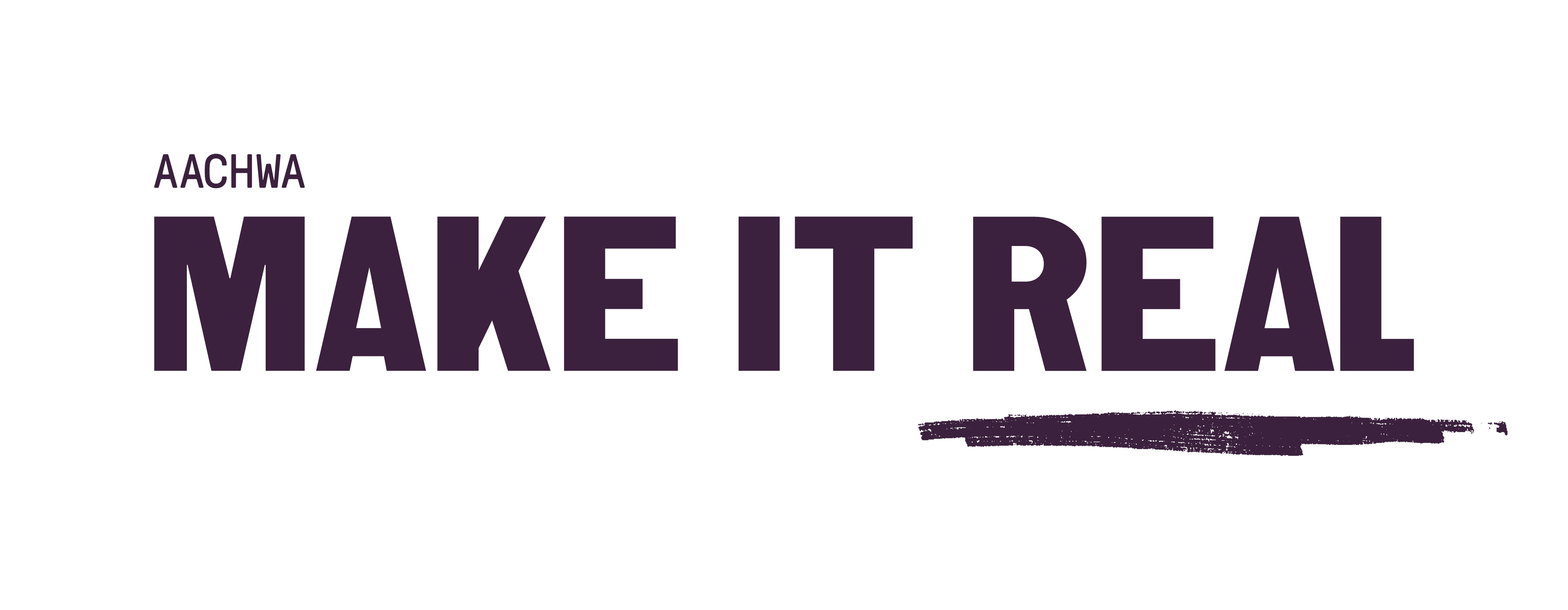 Aboriginal Art Centre Hub of Western Australia (AACHWA) - Make it Real Logo