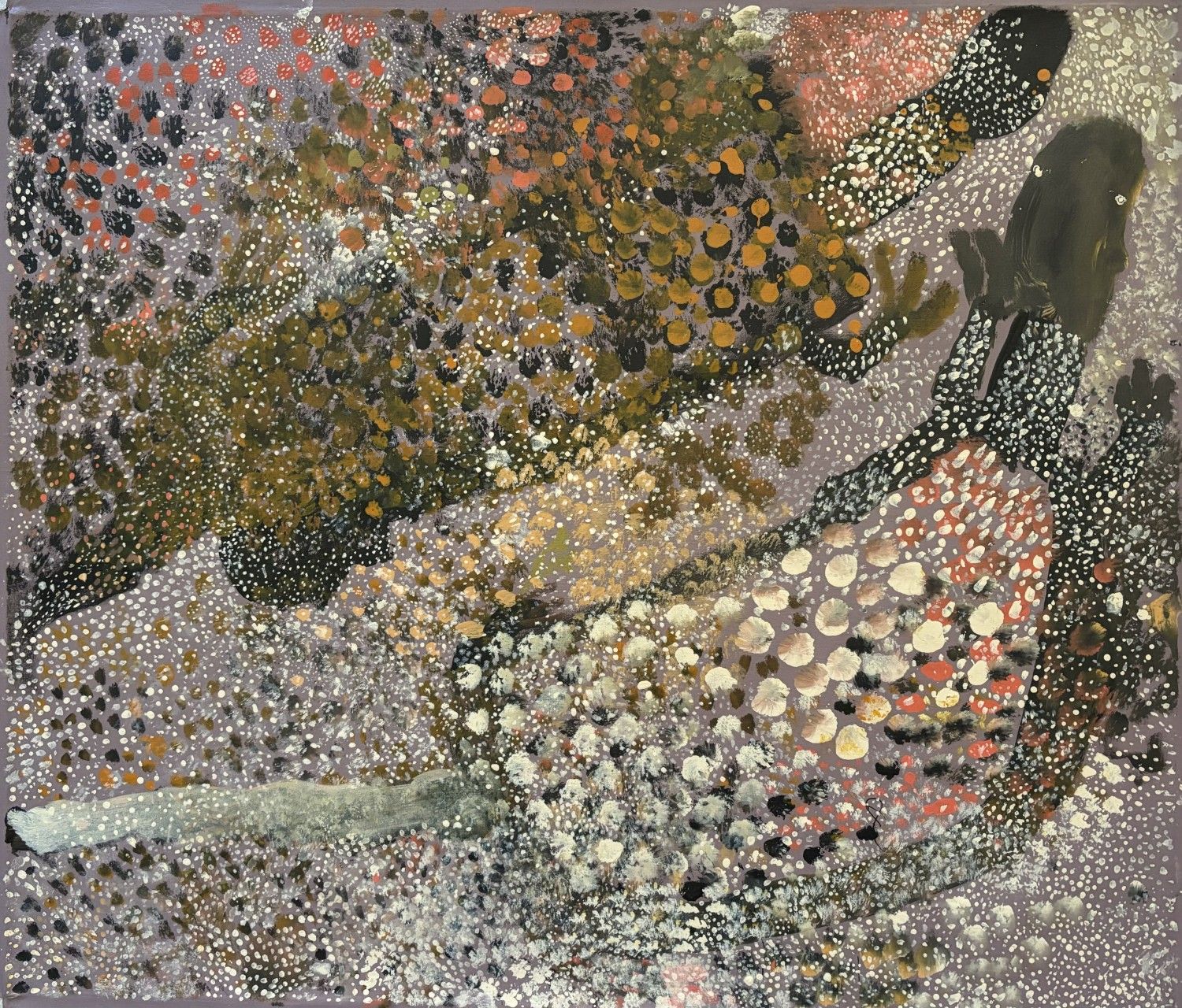 Walkatjara Art - Wati Ngintaka (Perentie Lizard Man)