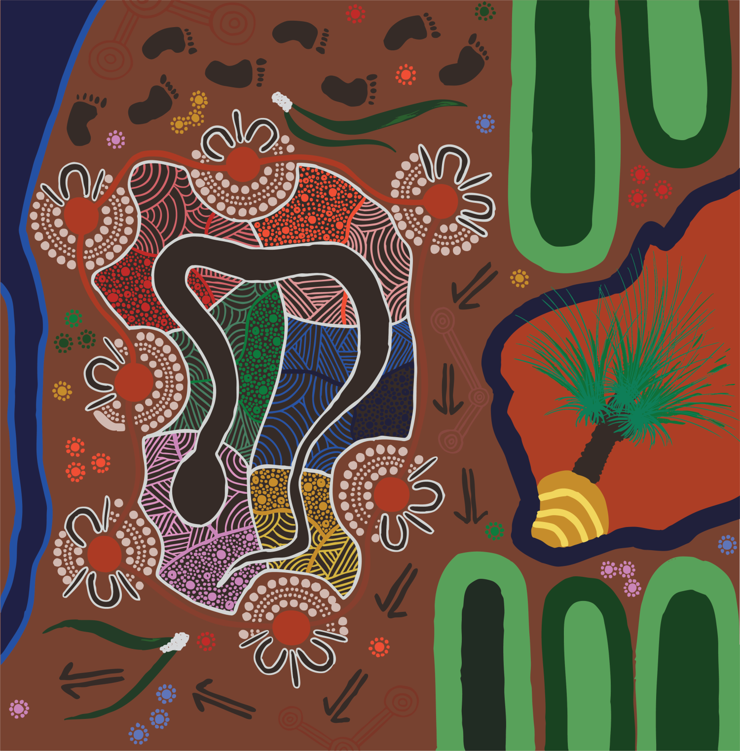 Brad Vitale - University Department of Rural Health South West artwork