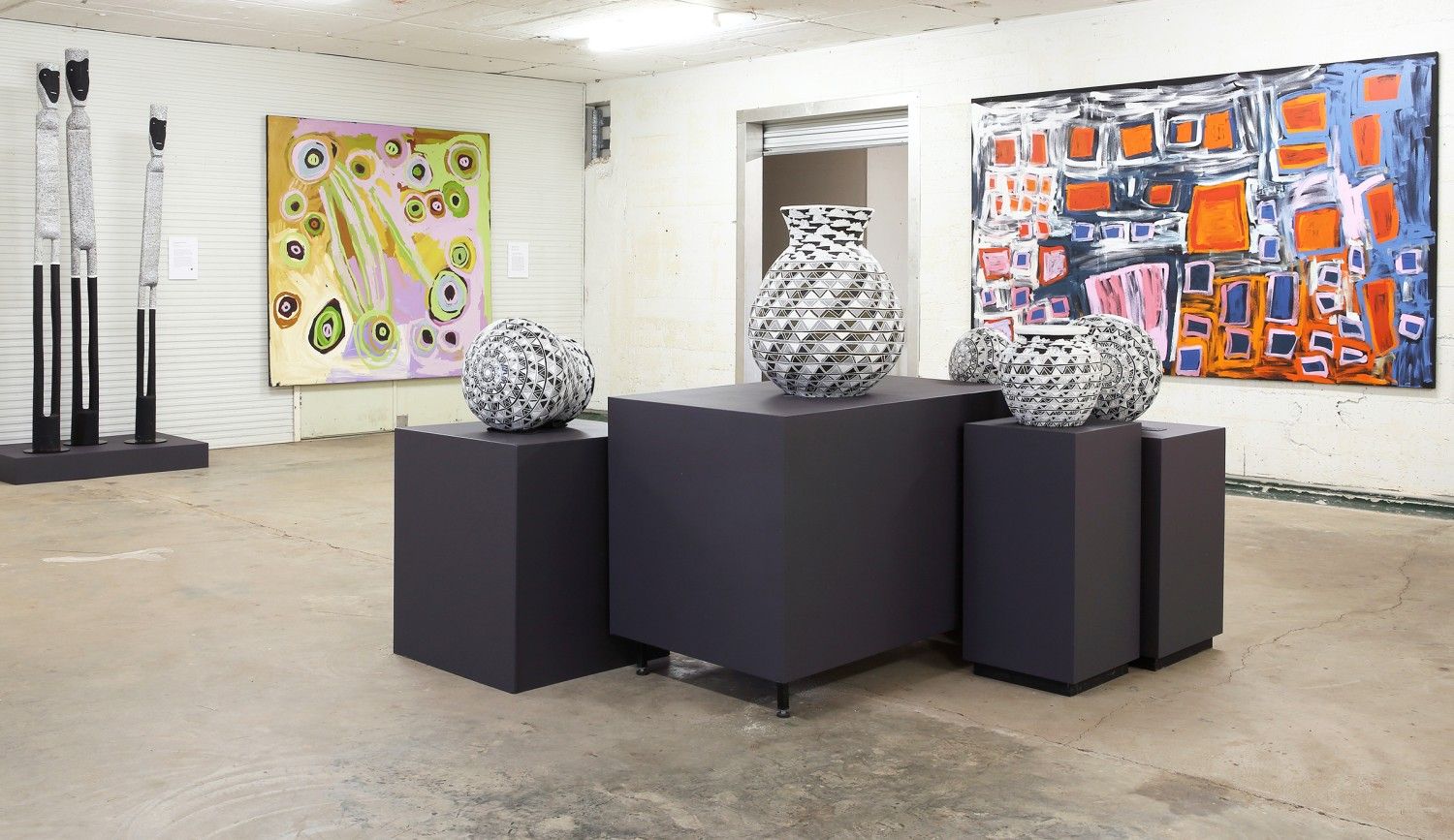 Outstation Gallery - Artwork:Install of 2023 SALON des Refusés Outstation Gallery - Install of 2023 SALON des Refusés