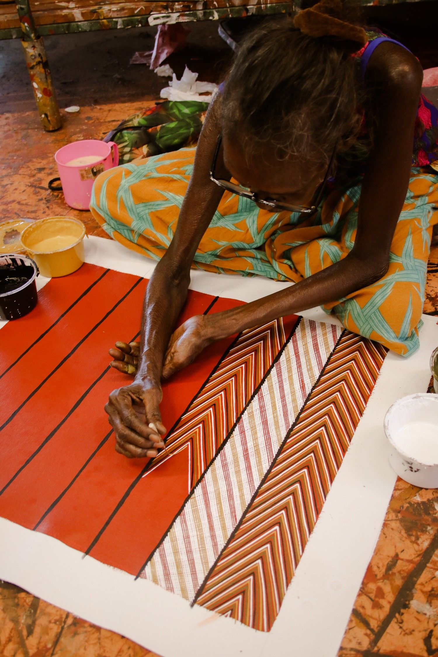 Bula'bula Arts Aboriginal Corporation - Dorothy Djanpalil- WIP