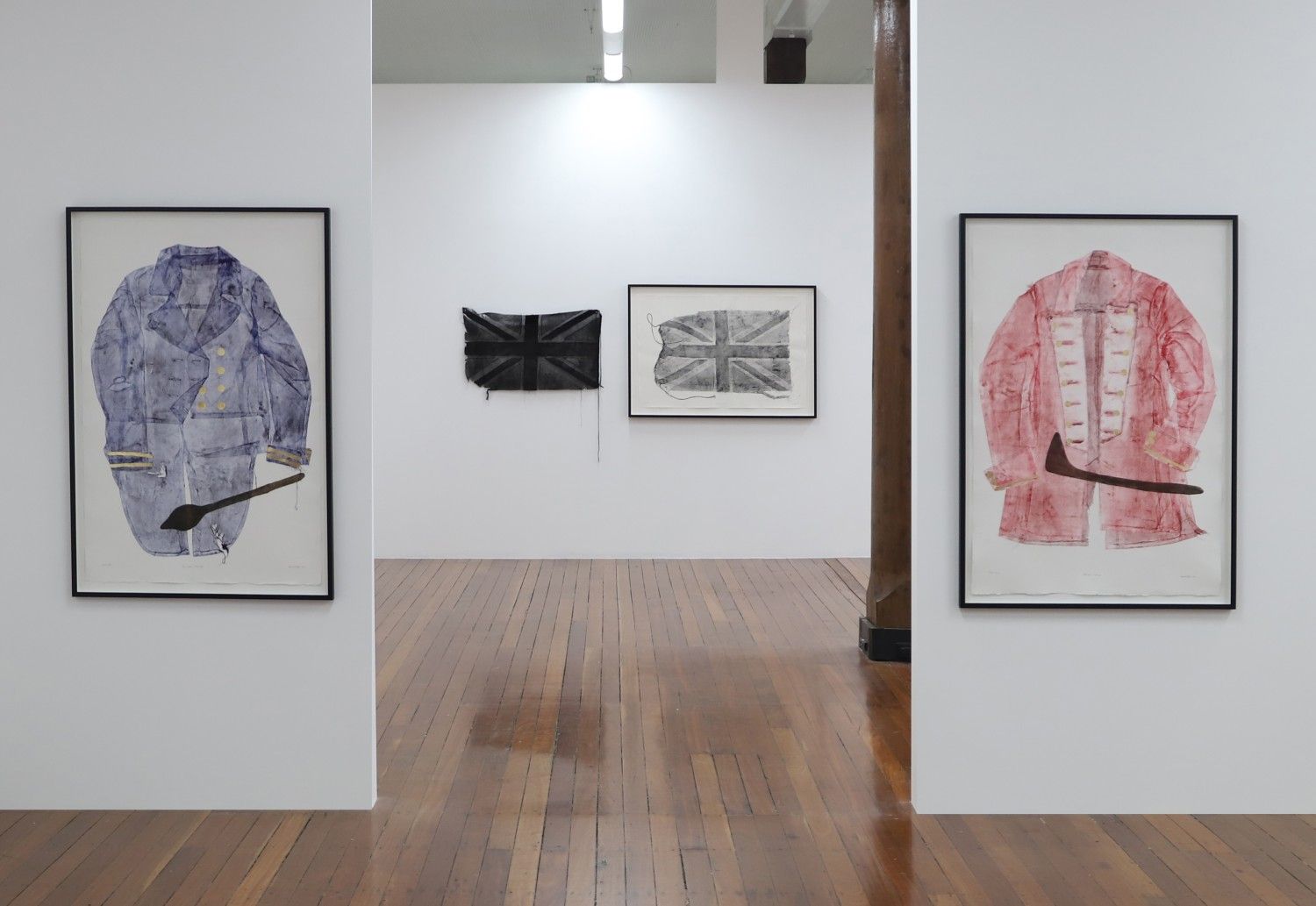 N.Smith Gallery - Artwork:No Blak in the Union Jack. N.Smith Gallery - No Blak in the Union Jack.