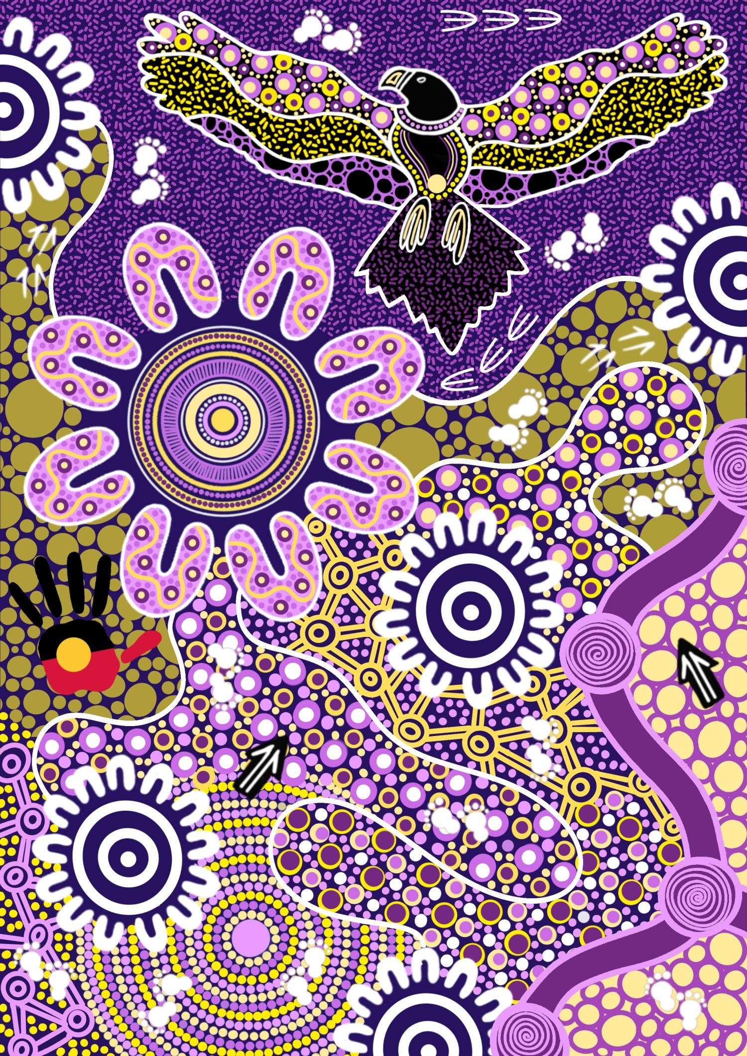 LaToya Kennedy - Wedge Tag Eagles Team Uniform Design