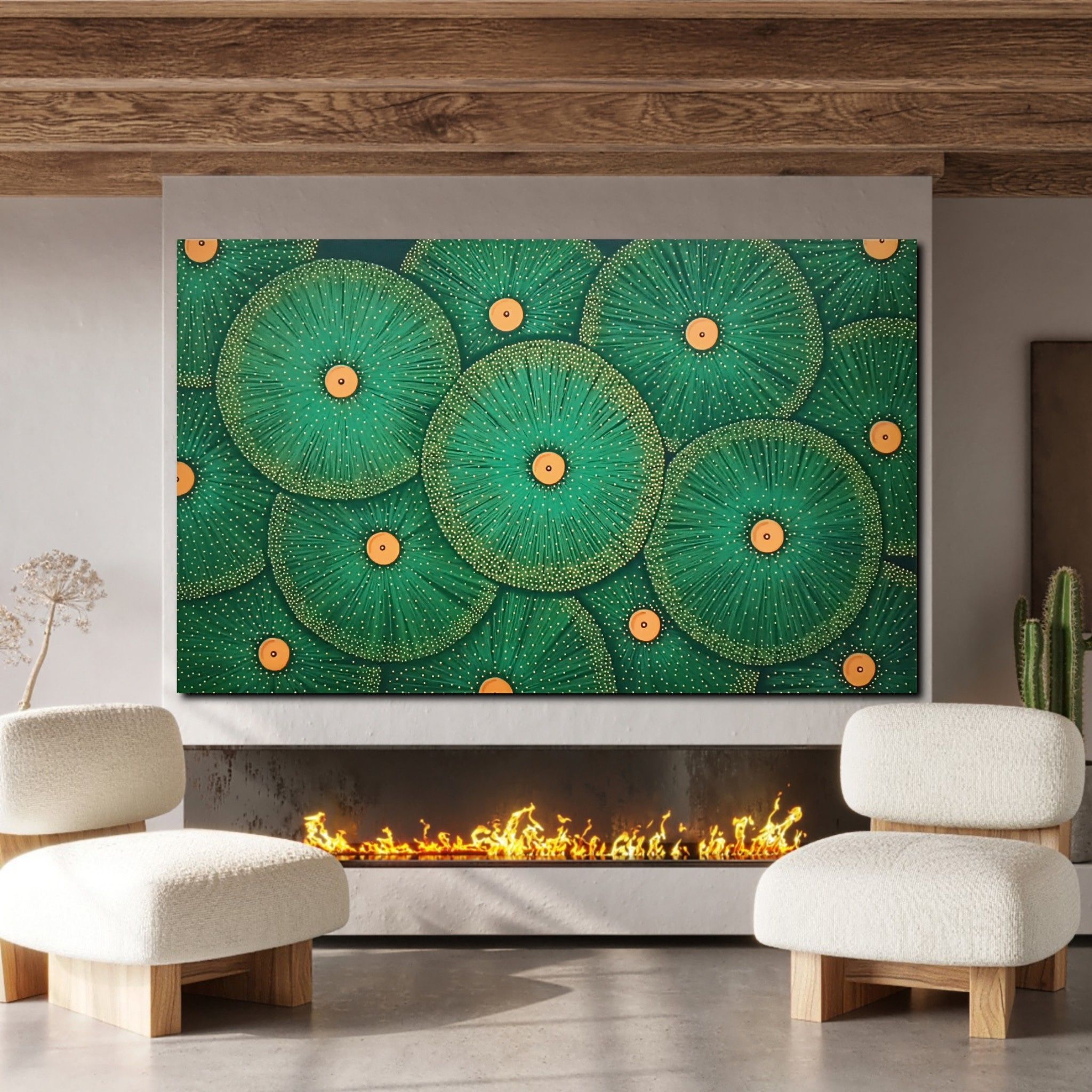 Kachina Davidson - Artwork:Floral Fountain Kachina Davidson - Floral Fountain