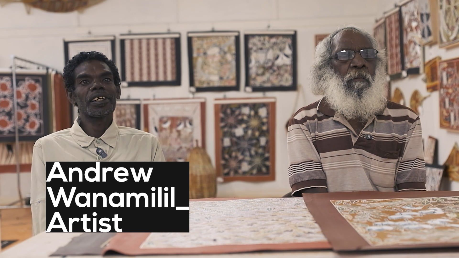 Andrew Wanamilil and Peter Gämbung